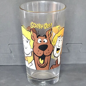 ICUP Inc Scooby Doo & Shaggy Hanna Barbera 16oz Drinking Glass Tumbler Collector